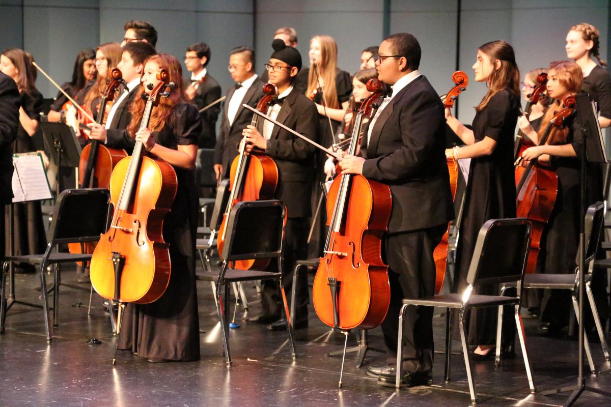 Penn Orchestra students